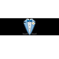 Vintage Powder Blue Suit Tuxedo Costume Bumper Sticker