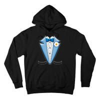 Vintage Powder Blue Suit Tuxedo Costume Tall Hoodie