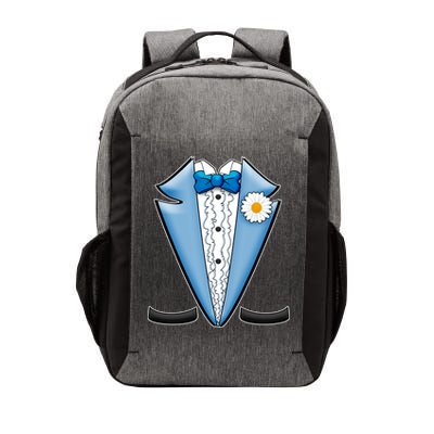 Vintage Powder Blue Suit Tuxedo Costume Vector Backpack