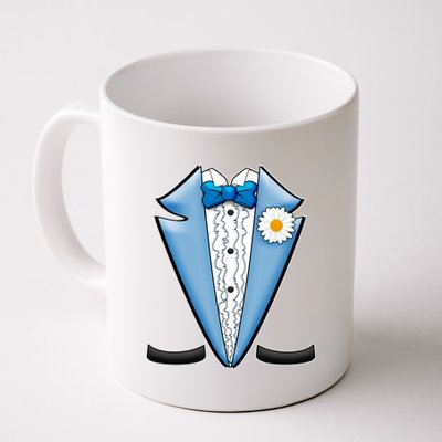 Vintage Powder Blue Suit Tuxedo Costume Coffee Mug