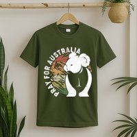 Vintage Pray For Australia Koala T-Shirt