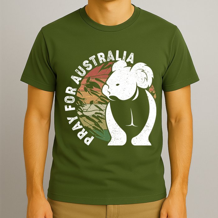 Vintage Pray For Australia Koala T-Shirt