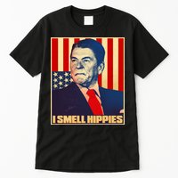 Vintage President Reagan I Smell Hippies Tall T-Shirt