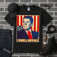 Vintage President Reagan I Smell Hippies Tall T-Shirt