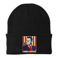 Vintage President Reagan I Smell Hippies Beanie