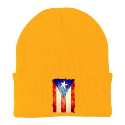 Vintage Puerto Rico Flag Knit Cap Winter Beanie