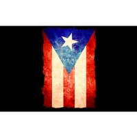 Vintage Puerto Rico Flag Bumper Sticker