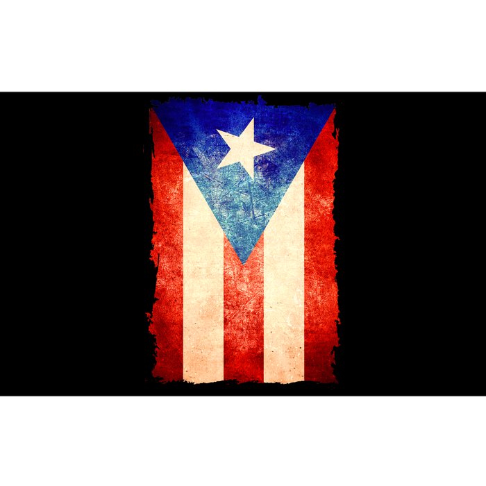 Vintage Puerto Rico Flag Bumper Sticker