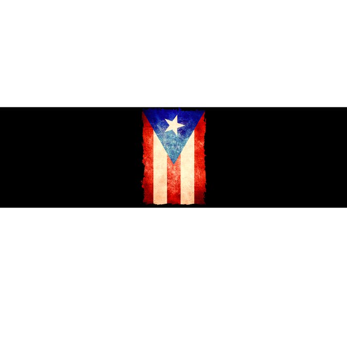 Vintage Puerto Rico Flag Bumper Sticker