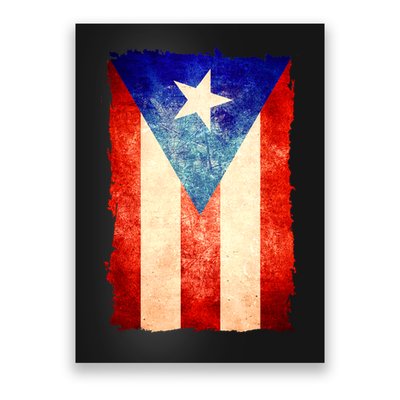 Vintage Puerto Rico Flag Poster