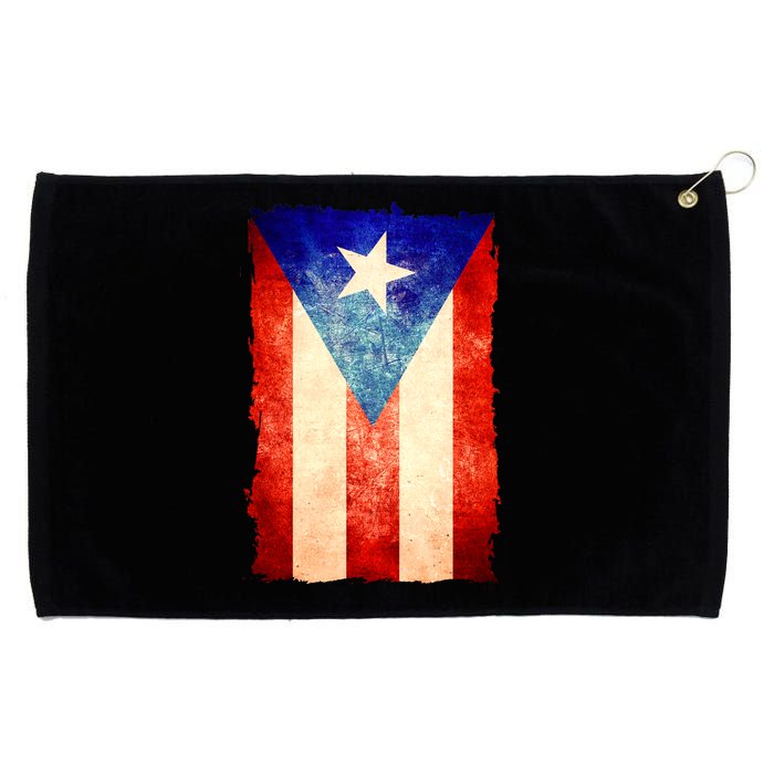 Vintage Puerto Rico Flag Grommeted Golf Towel