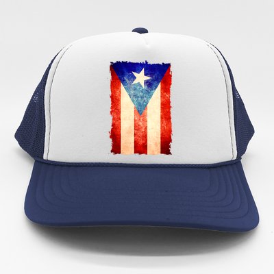 Vintage Puerto Rico Flag Trucker Hat