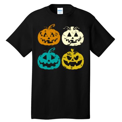 Vintage Pumpkin Halloween Tall T-Shirt