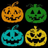 Vintage Pumpkin Halloween Mug
