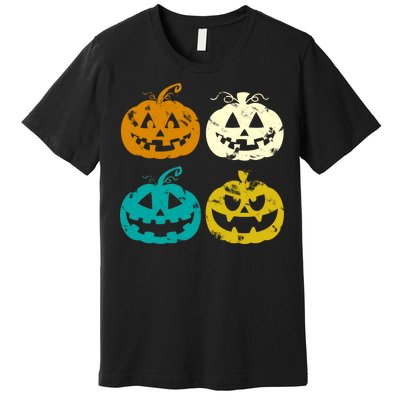 Vintage Pumpkin Halloween Premium T-Shirt