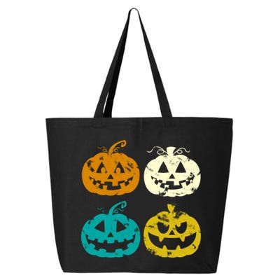 Vintage Pumpkin Halloween 25L Jumbo Tote