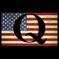 Vintage Q-Anon USA Flag Toddler T-Shirt