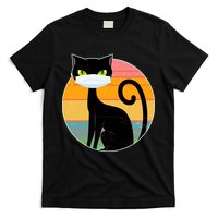 Vintage Quarantine Kitty Mask T-Shirt