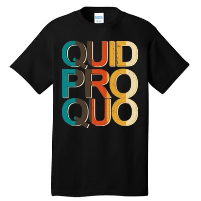 Vintage Quid Pro Quo Tall T-Shirt