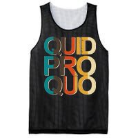 Vintage Quid Pro Quo Mesh Reversible Basketball Jersey Tank