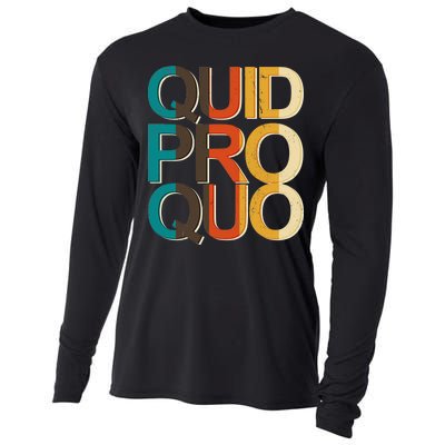 Vintage Quid Pro Quo Cooling Performance Long Sleeve Crew