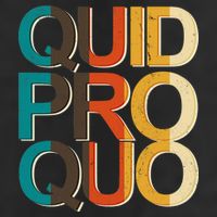 Vintage Quid Pro Quo Golf Towel