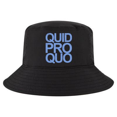Vintage Quid Pro Quo Funny Cool Comfort Performance Bucket Hat