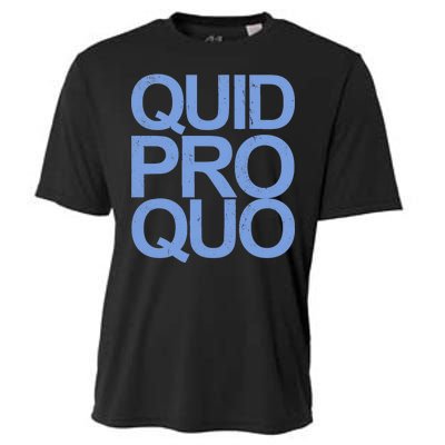 Vintage Quid Pro Quo Funny Cooling Performance Crew T-Shirt