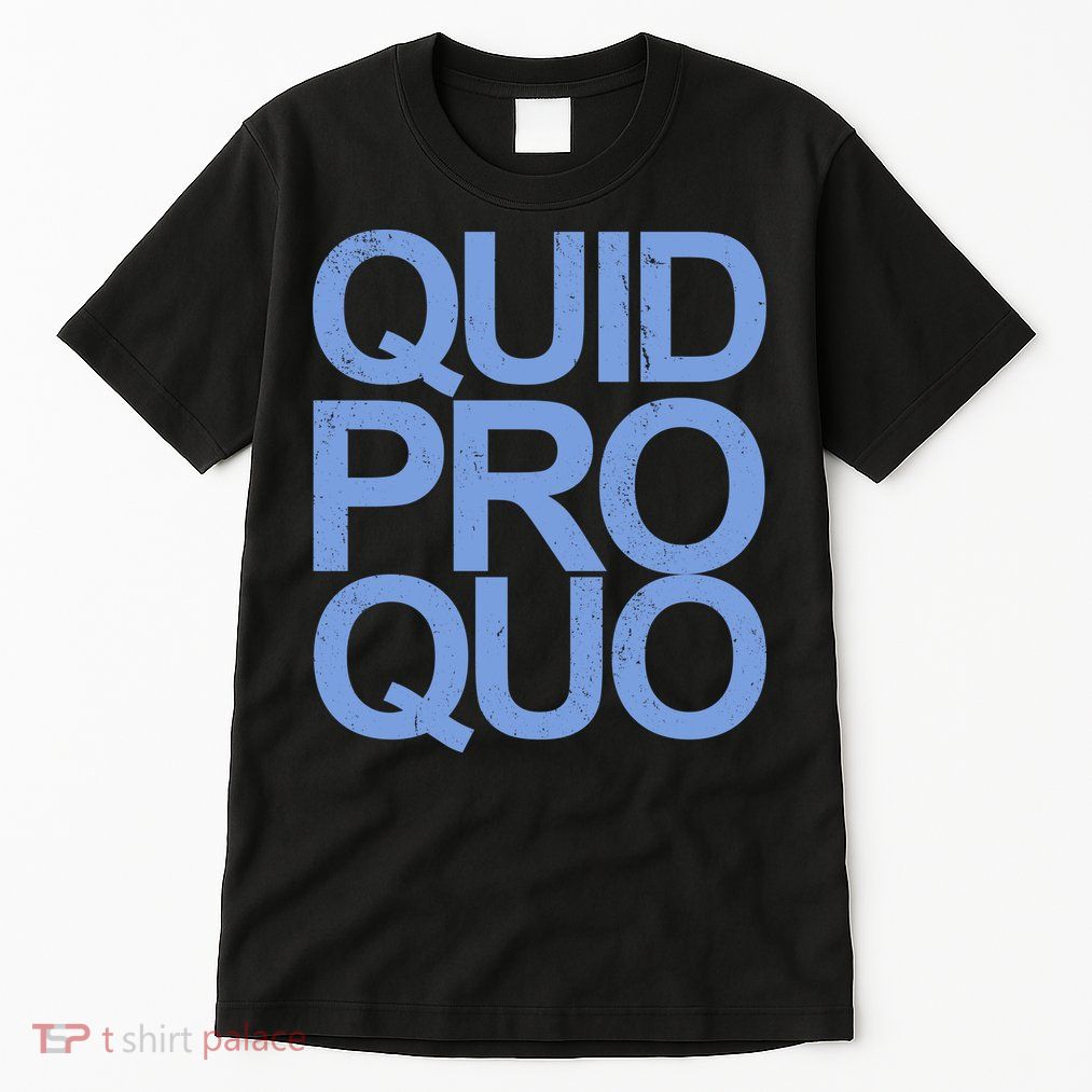 Vintage Quid Pro Quo Funny Tall T-Shirt