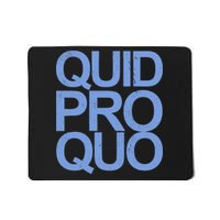 Vintage Quid Pro Quo Funny Mousepad