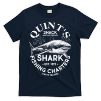 Vintage Quint's Shack Shark Fishing Charters Est 1975 T-Shirt
