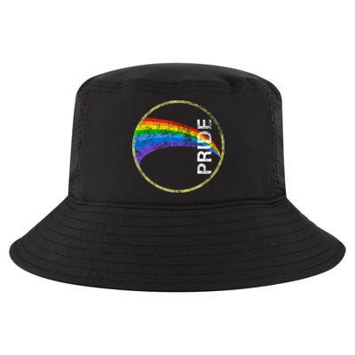 Vintage Rainbow Gay Pride Cool Comfort Performance Bucket Hat