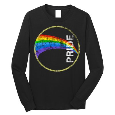 Vintage Rainbow Gay Pride Long Sleeve Shirt