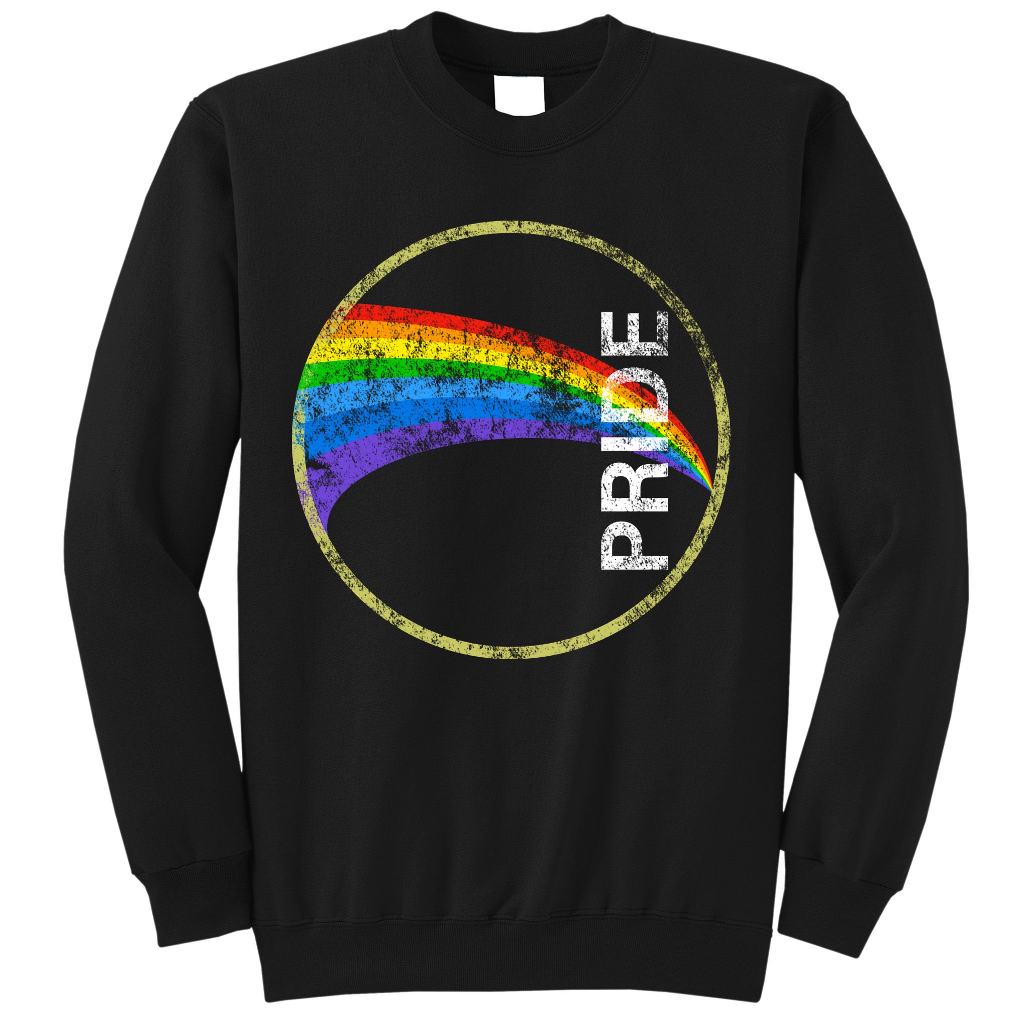 Vintage Rainbow Gay Pride Sweatshirt