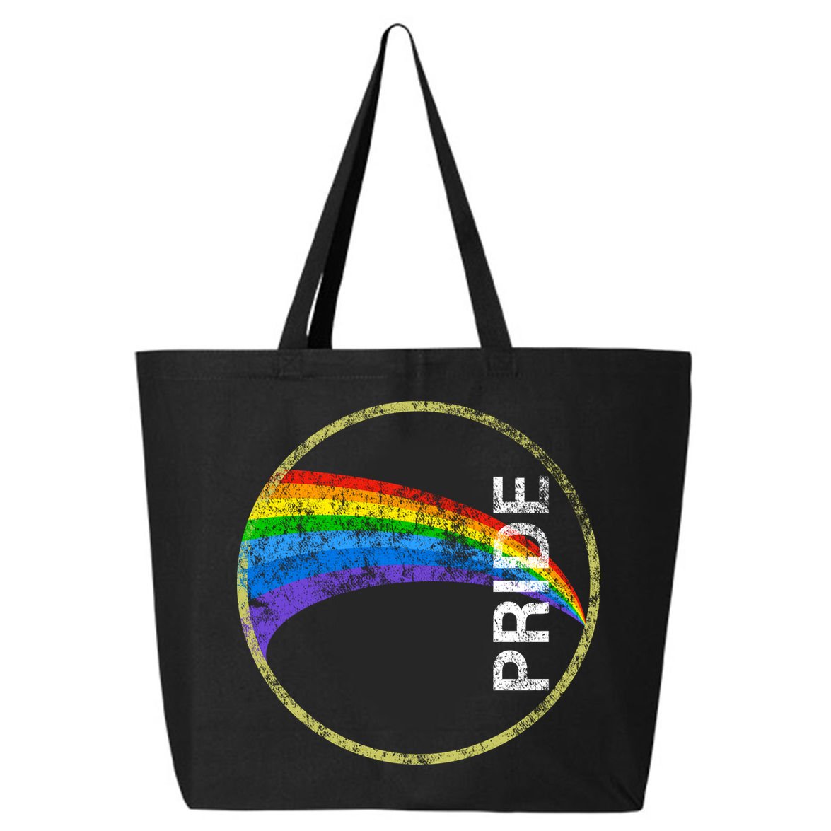 Vintage Rainbow Gay Pride 25L Jumbo Tote