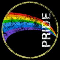Vintage Rainbow Gay Pride Tie-Dye T-Shirt