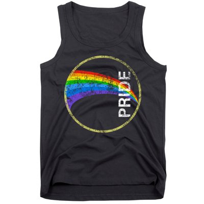 Vintage Rainbow Gay Pride Tank Top