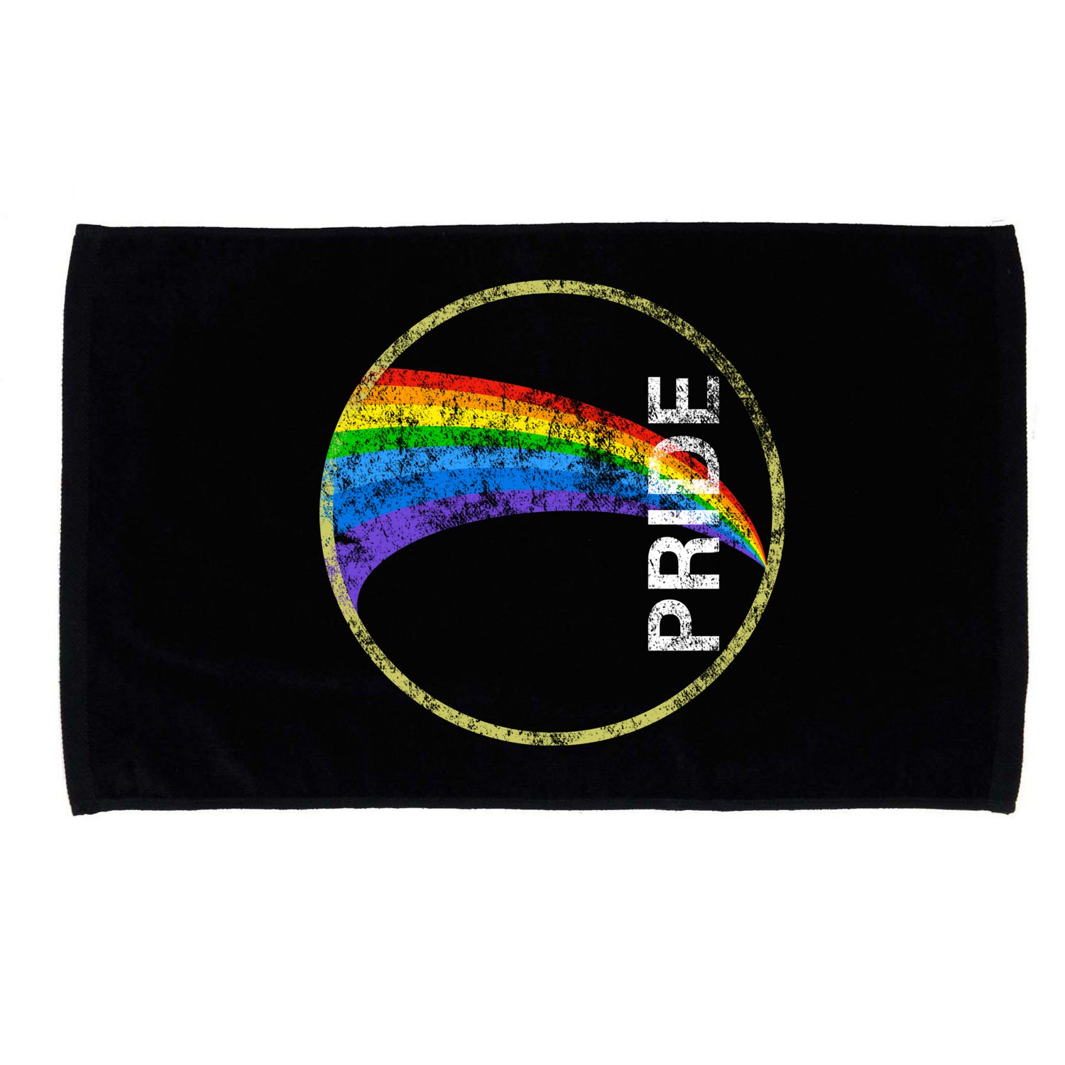 Vintage Rainbow Gay Pride Microfiber Hand Towel