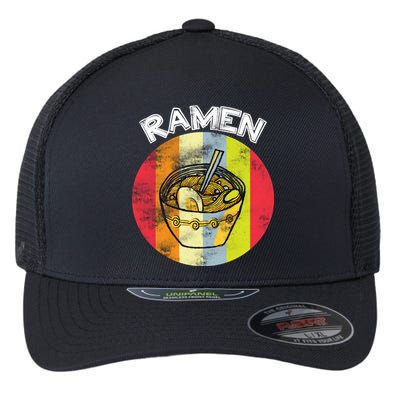 Vintage Ramen Flexfit Unipanel Trucker Cap