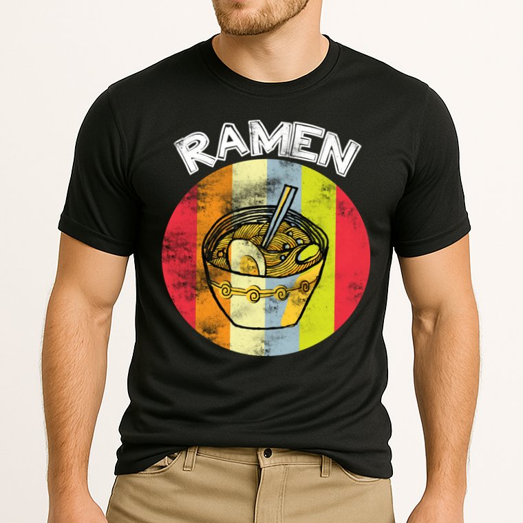 Vintage Ramen Cooling Performance Crew T-Shirt