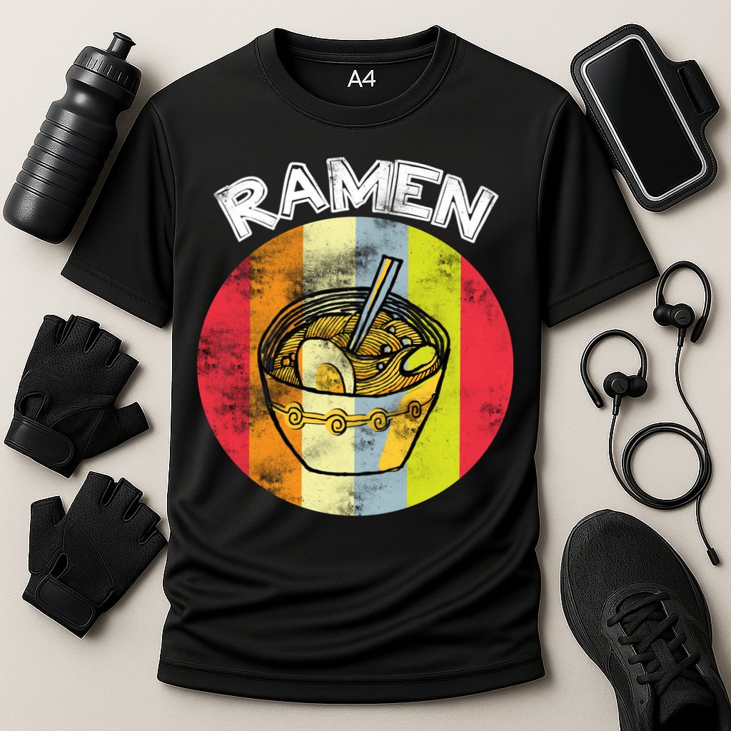 Vintage Ramen Cooling Performance Crew T-Shirt