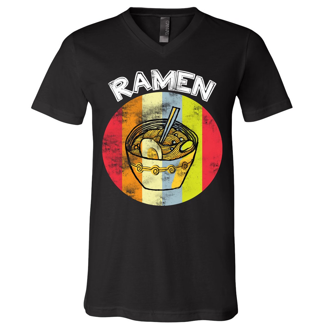 Vintage Ramen V-Neck T-Shirt