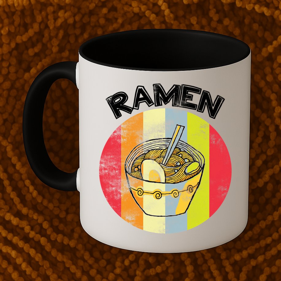 Vintage Ramen Mug
