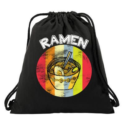 Vintage Ramen Drawstring Bag