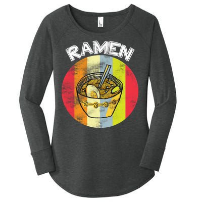 Vintage Ramen Women's Perfect Tri Tunic Long Sleeve Shirt