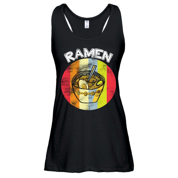 Vintage Ramen Ladies Essential Flowy Tank