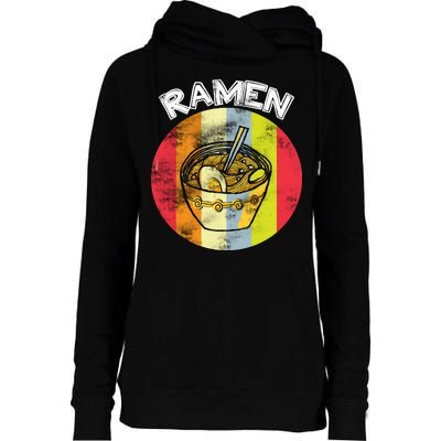 Vintage Ramen Womens Funnel Neck Pullover Hood