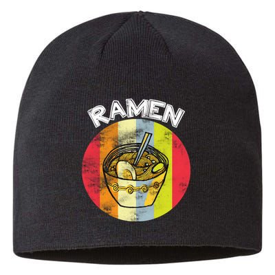 Vintage Ramen Sustainable Beanie