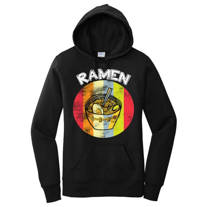 Vintage Ramen Women's Pullover Hoodie