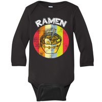 Vintage Ramen Baby Long Sleeve Bodysuit